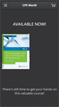 Mobile Screenshot of cpeworld.com